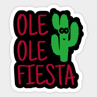 Ole Ole Fiesta Sticker